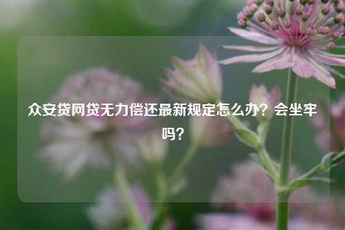 眾安貸(眾安貸款app)? (http://www.771378.com/) 知識(shí)問答 第1張